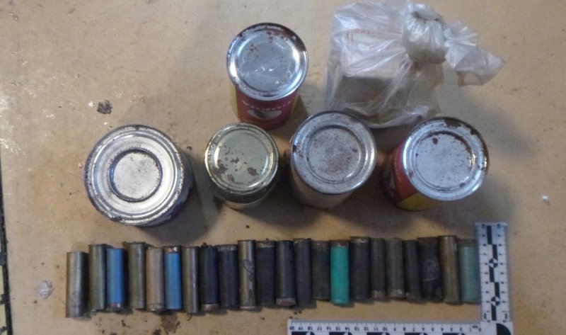 Няганские полицейские изъяли у местных жителей более 1 килограмма взрывчатых веществ
